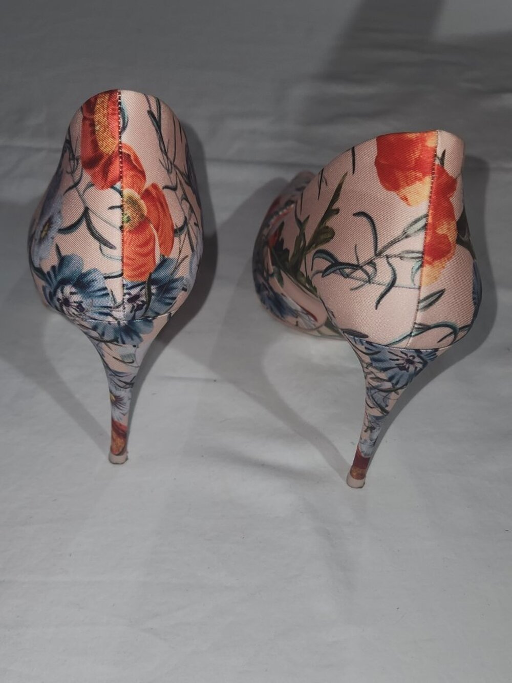 Aldo Pink Floral Pumps Size 8 - Picture 9 of 11